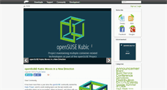 Desktop Screenshot of news.opensuse.org