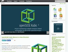 Tablet Screenshot of news.opensuse.org